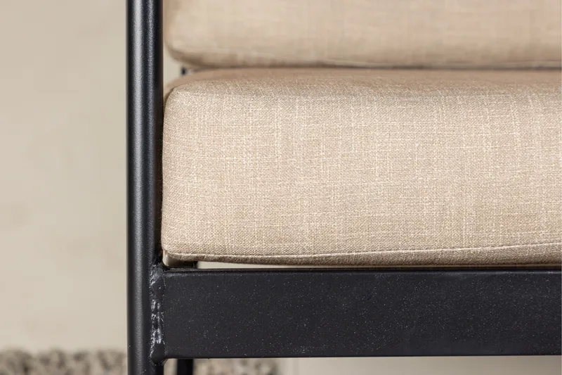 Pehnna Sofagruppe 5-seter - Svart - Hage - Utemiljø - Veranda & terrasse - Verandamøbler