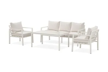 Ariany sofagruppe utendørs 5-seters - Beige - Hagemøbler - Loungemøbler - Sofagruppe utendørs
