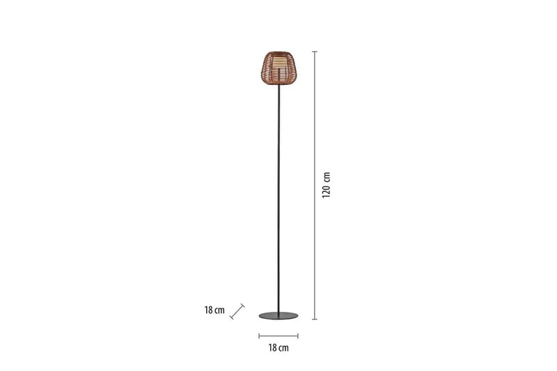 Askia Just Light Gulvlampe - Hage - Utemiljø - Veranda & terrasse - Verandabelysning