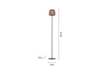Askia Just Light Gulvlampe - Hage - Utemiljø - Veranda & terrasse - Verandabelysning