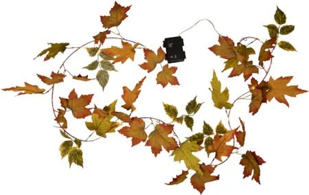 Autumn Girlander - Oransje høstfarger - Hage - Utemiljø - Veranda & terrasse - Verandabelysning
