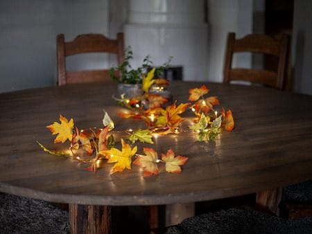 Autumn Girlander - Oransje høstfarger - Hage - Utemiljø - Veranda & terrasse - Verandabelysning