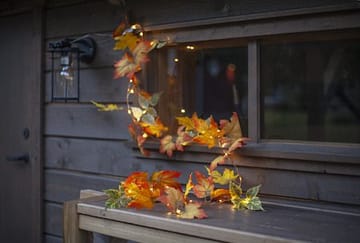 Autumn Girlander - Oransje høstfarger - Hage - Utemiljø - Veranda & terrasse - Verandabelysning