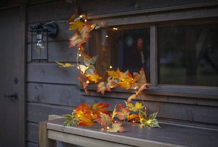 Autumn Girlander - Oransje høstfarger - Hage - Utemiljø - Veranda & terrasse - Verandabelysning