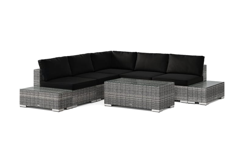 Bahamas Hjørnesofa (Vendbar) Åpen Ende inkl. Endedel 5-seter – Bord uten Hylle, undefined