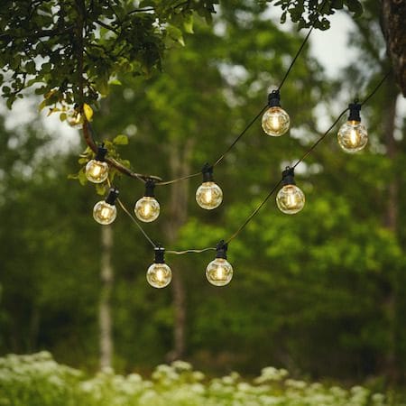 Big Circus Filament lyslenke 14 cm - transparent - Hage - Utemiljø - Veranda & terrasse - Verandabelysning