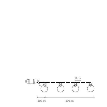 Bolla Lysslynge 530 cm - flerfarget - Hage - Utemiljø - Veranda & terrasse - Verandabelysning