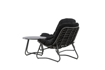 Cala Sofagruppe Utendørs 2-seter - Svart - Hage - Utemiljø - Veranda & terrasse - Verandamøbler