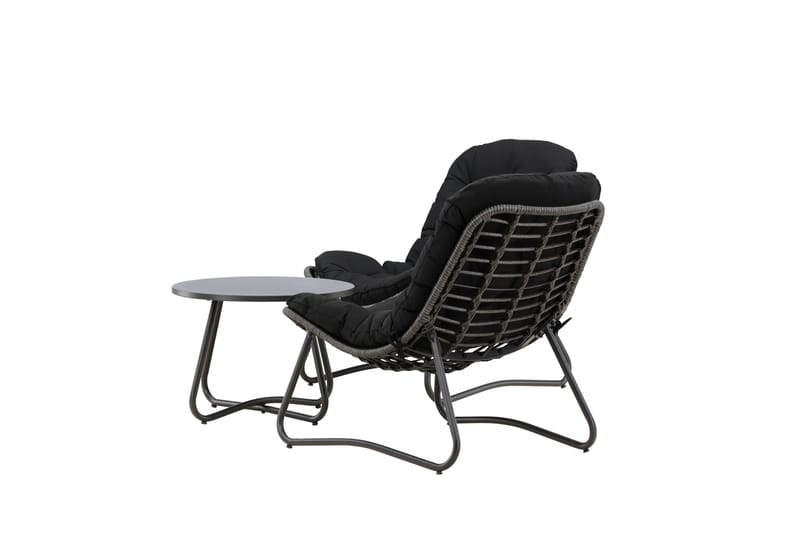 Cala Sofagruppe Utendørs 2-seter - Svart - Hage - Utemiljø - Veranda & terrasse - Verandamøbler