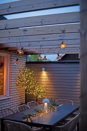 Cesta Light Lysslynge - Lysebrun - Hage - Utemiljø - Veranda & terrasse - Verandabelysning