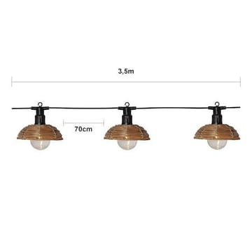 Cesta Light Lysslynge - Lysebrun - Hage - Utemiljø - Veranda & terrasse - Verandabelysning