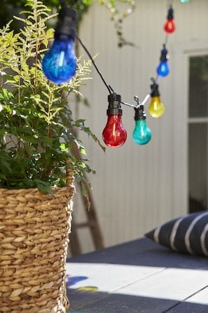 Circus Filament lyslenke - flerfarget - Hage - Utemiljø - Veranda & terrasse - Verandabelysning