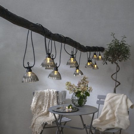 Circus Shade lysslynge - røykgrå - Hage - Utemiljø - Veranda & terrasse - Verandabelysning