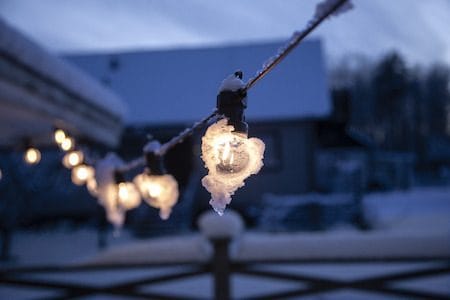 Circus Small Filament lysslynge - transparent og svart - Hage - Utemiljø - Veranda & terrasse - Verandabelysning