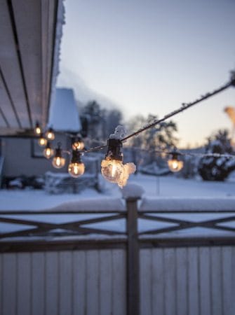 Circus Small Filament lysslynge - transparent og svart - Hage - Utemiljø - Veranda & terrasse - Verandabelysning