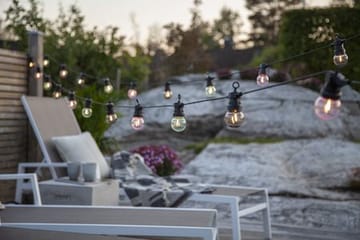 Circus Small Filament lysslynge - pastell flerfarget - Hage - Utemiljø - Veranda & terrasse - Verandabelysning