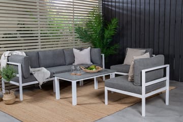 Copacabana Sofagruppe - Grå - Hage - Utemiljø - Veranda & terrasse - Verandamøbler