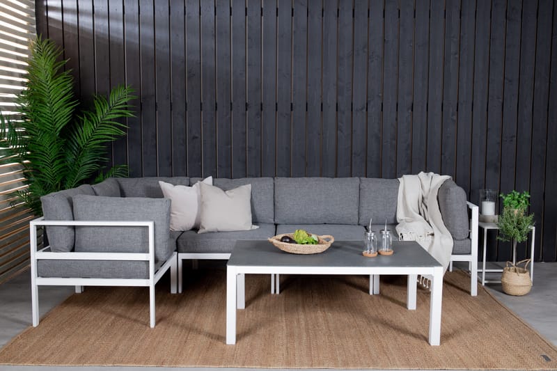 Copacabana Sofagruppe - Grå - Hage - Utemiljø - Veranda & terrasse - Verandamøbler