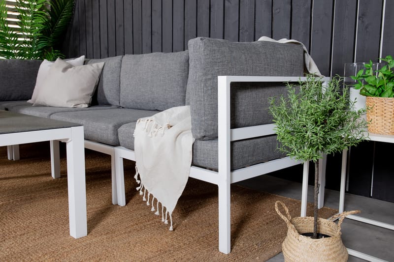 Copacabana Sofagruppe - Grå - Hage - Utemiljø - Veranda & terrasse - Verandamøbler