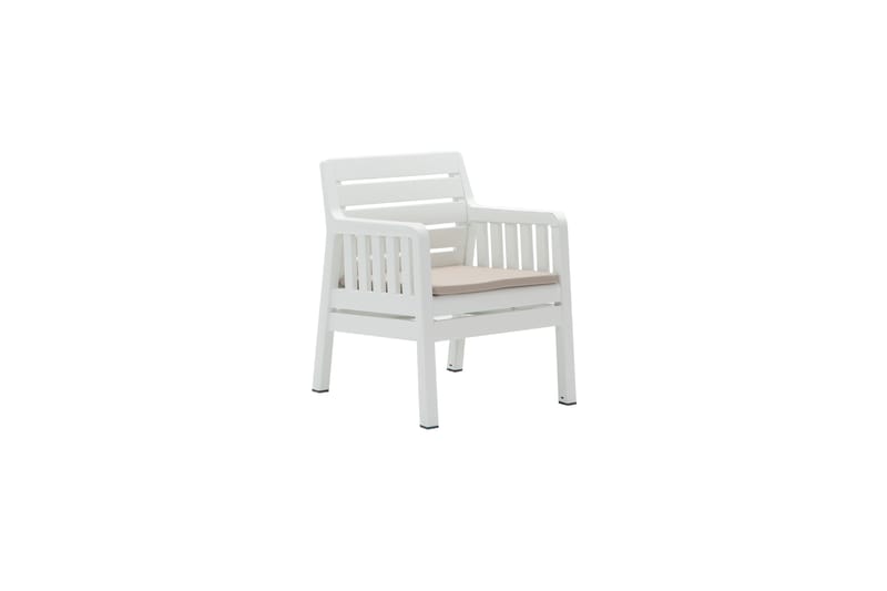 Elvor Sofa 4-seter - Hvit - Hage - Utemiljø - Veranda & terrasse - Verandamøbler