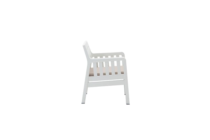 Elvor Sofa 4-seter - Hvit - Hage - Utemiljø - Veranda & terrasse - Verandamøbler