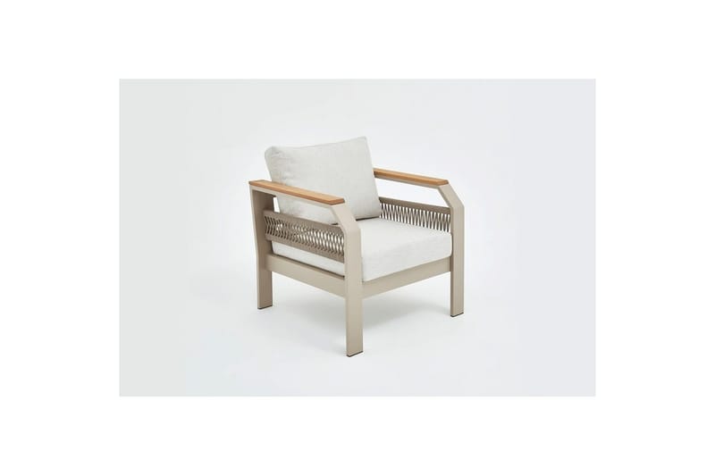 Farra Sofasett Utendørs 5-seter - Beige - Hage - Utemiljø - Veranda & terrasse - Verandamøbler