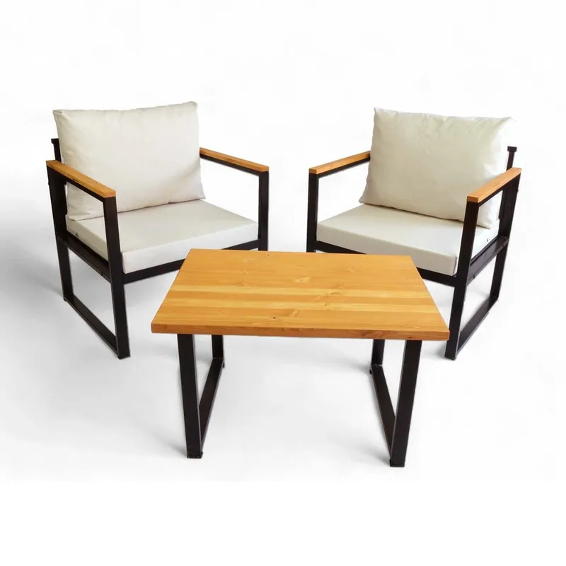 Feylan 2-seters Sofagruppe Utendørs, Beige