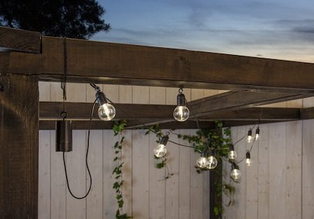 Fiesta lysslynge - klar transparent - Hage - Utemiljø - Veranda & terrasse - Verandabelysning