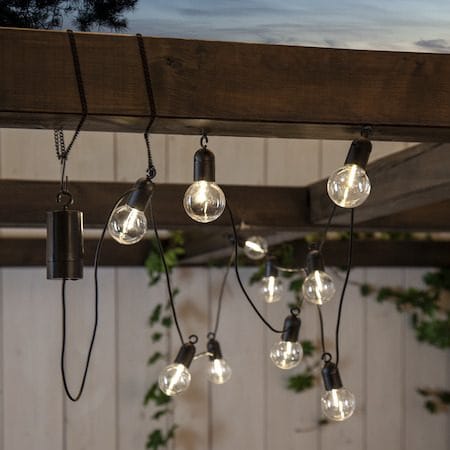 Fiesta lysslynge - klar transparent - Hage - Utemiljø - Veranda & terrasse - Verandabelysning