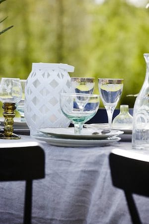 Flame lykt 15 cm - hvit - Hage - Utemiljø - Veranda & terrasse - Verandabelysning