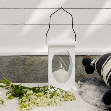 Flamme lykt 13,5 cm - hvit - Hage - Utemiljø - Veranda & terrasse - Verandabelysning