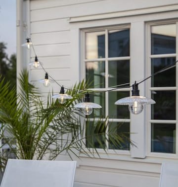 Glassy Light lysslynge - transparent med svart kabel - Hage - Utemiljø - Veranda & terrasse - Verandabelysning