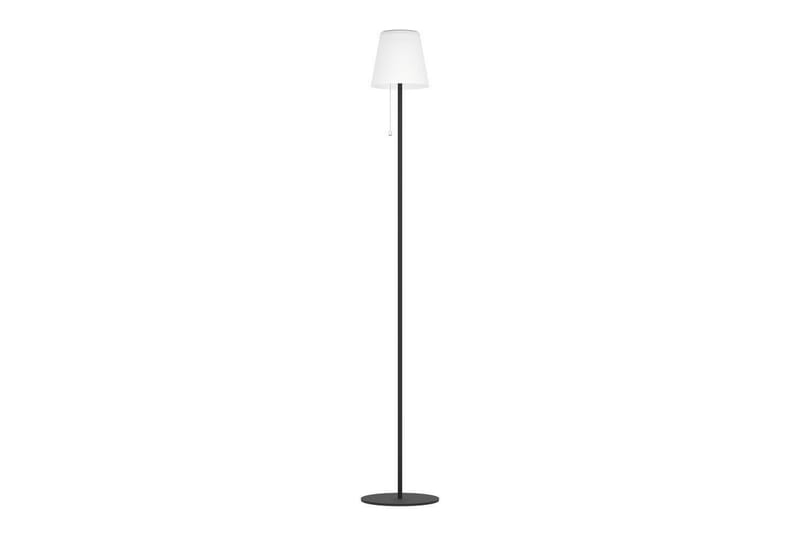 Gulvlampe Eglo Scordiano-L Hvit/Svart - Hvit/Svart - Hage - Utemiljø - Veranda & terrasse - Verandabelysning