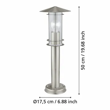 Gulvlampe Lisio - 17,5 cm - Belysning - Utebelysning - Stolpelykt & portlykt