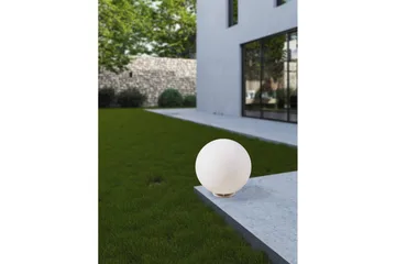 Gulvlampe Utendørs Eglo Monterolo 300 mm - Hvit - Hage - Utemiljø - Veranda & terrasse - Verandabelysning