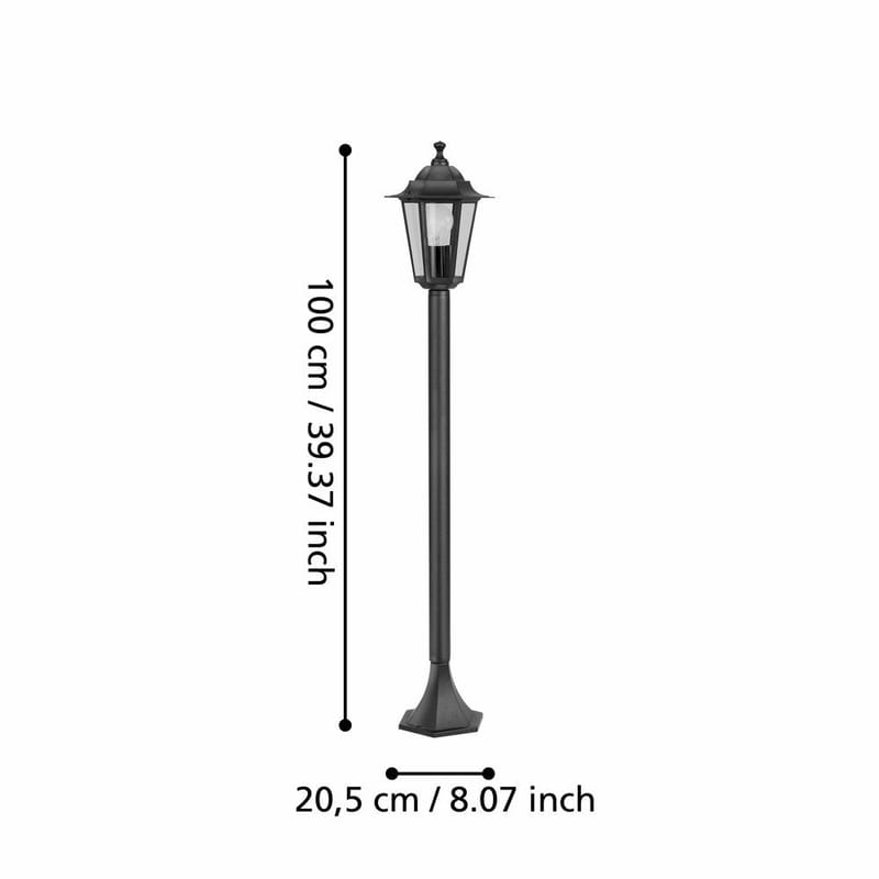 Gulvlys Laterna - 20,5 cm - Belysning - Utebelysning - Stolpelykt & portlykt
