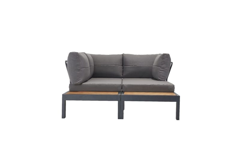 Hage loungesett Bulskoll Tre - Grå - Hage - Utemiljø - Veranda & terrasse - Verandamøbler