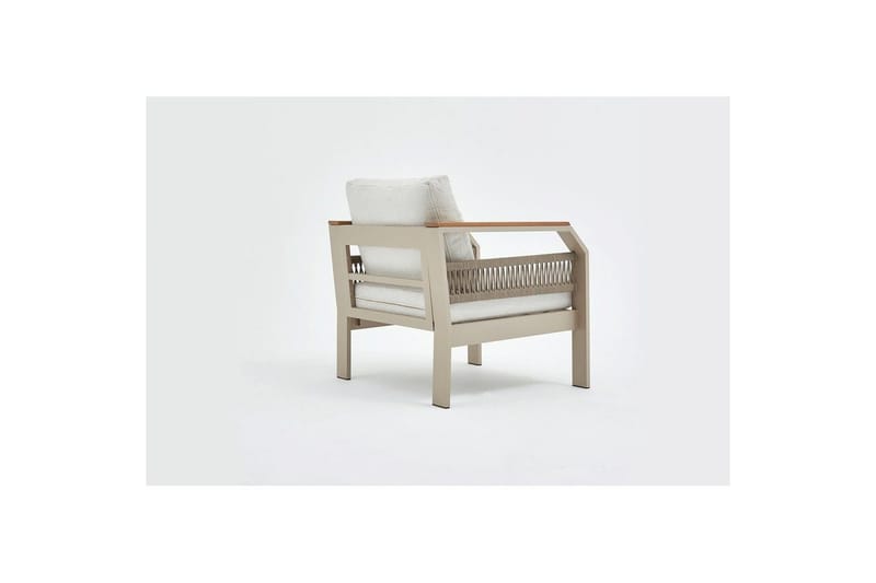 Hage loungesett Farra Beige - Beige - Hage - Utemiljø - Veranda & terrasse - Verandamøbler