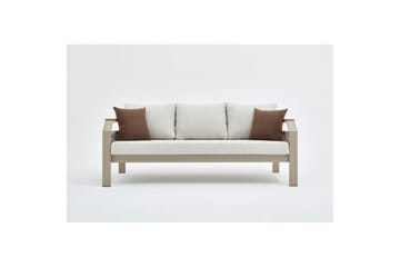 Hage loungesett Farra Beige - Beige - Hagemøbler - Loungemøbler - Sofagruppe utendørs