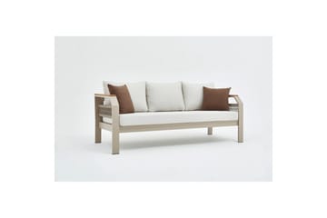 Hage loungesett Farra Beige - Beige - Hage - Utemiljø - Veranda & terrasse - Verandamøbler