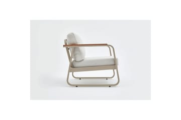 Hage loungesett Rio Beige - Beige - Hagemøbler - Loungemøbler - Sofagruppe utendørs