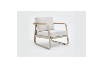 Hage loungesett Rio Beige - Beige - Hagemøbler - Loungemøbler - Sofagruppe utendørs