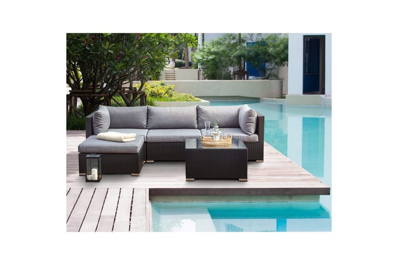 Hagehjørnesofa Sano - Høyrevendt - Hage - Utemiljø - Veranda & terrasse - Verandamøbler