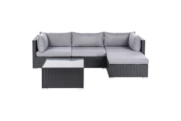 Hagehjørnesofa Sano - Venstrevendt - Hagemøbler - Loungemøbler - Sofagruppe utendørs