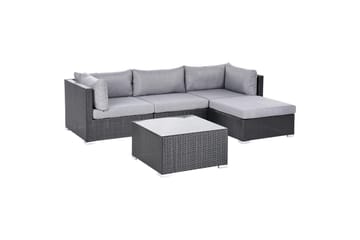 Hagehjørnesofa Sano - Venstrevendt - Hagemøbler - Loungemøbler - Sofagruppe utendørs