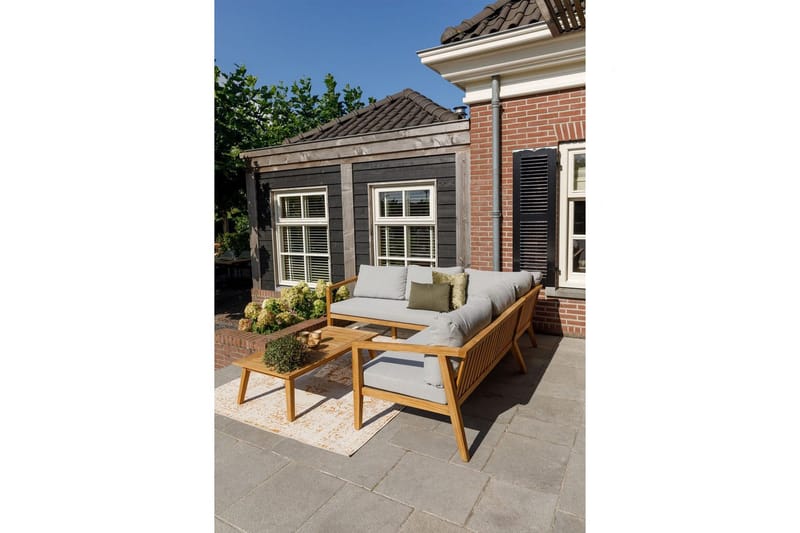Hageloungesett Lucca med puter - Hage - Utemiljø - Veranda & terrasse - Verandamøbler