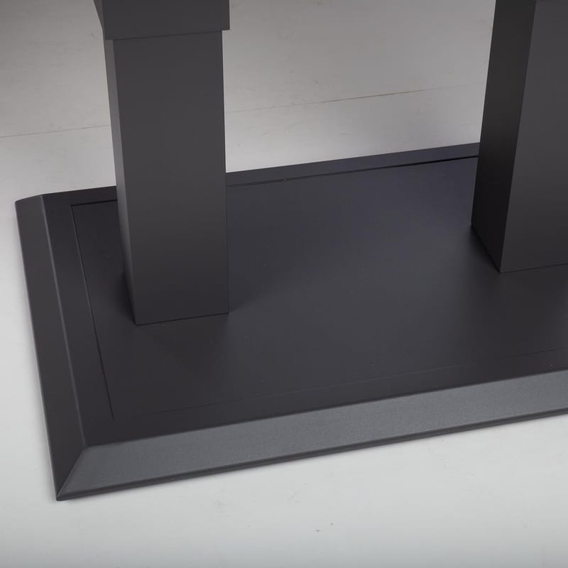 Hagemøbelsett HOME4YOU Bristol bord, sofa og 2 stoler grå - Grå - Hage - Utemiljø - Veranda & terrasse - Verandamøbler