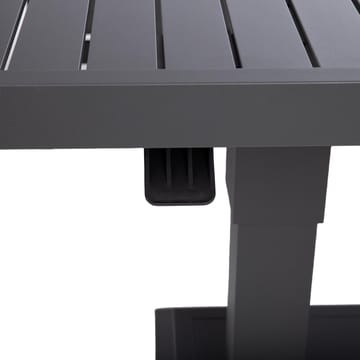 Hagemøbelsett HOME4YOU Bristol bord, sofa og 2 stoler grå - Grå - Hagemøbler - Loungemøbler - Sofagruppe utendørs