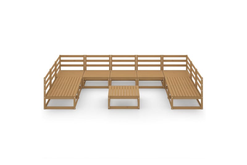Hagesofagruppe 10 deler heltre furu - Brun - Hage - Utemiljø - Veranda & terrasse - Verandamøbler
