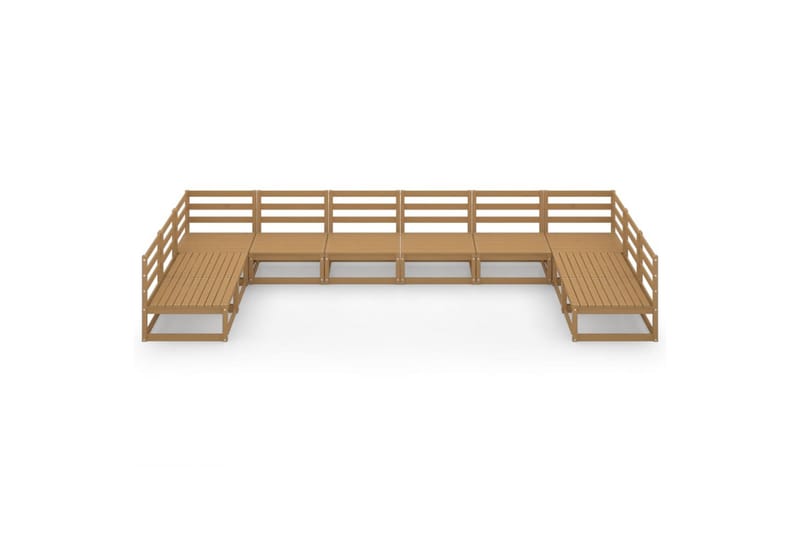 Hagesofagruppe 10 deler heltre furu - Brun - Hage - Utemiljø - Veranda & terrasse - Verandamøbler